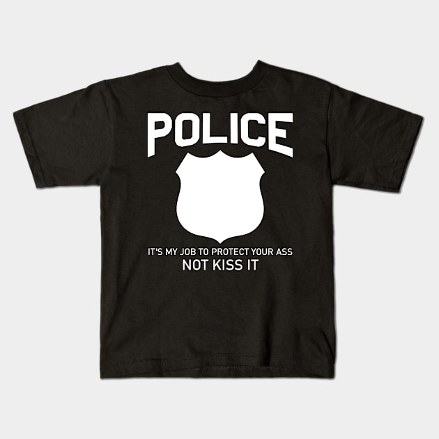 police Kids T-Shirt by UniqueWorld